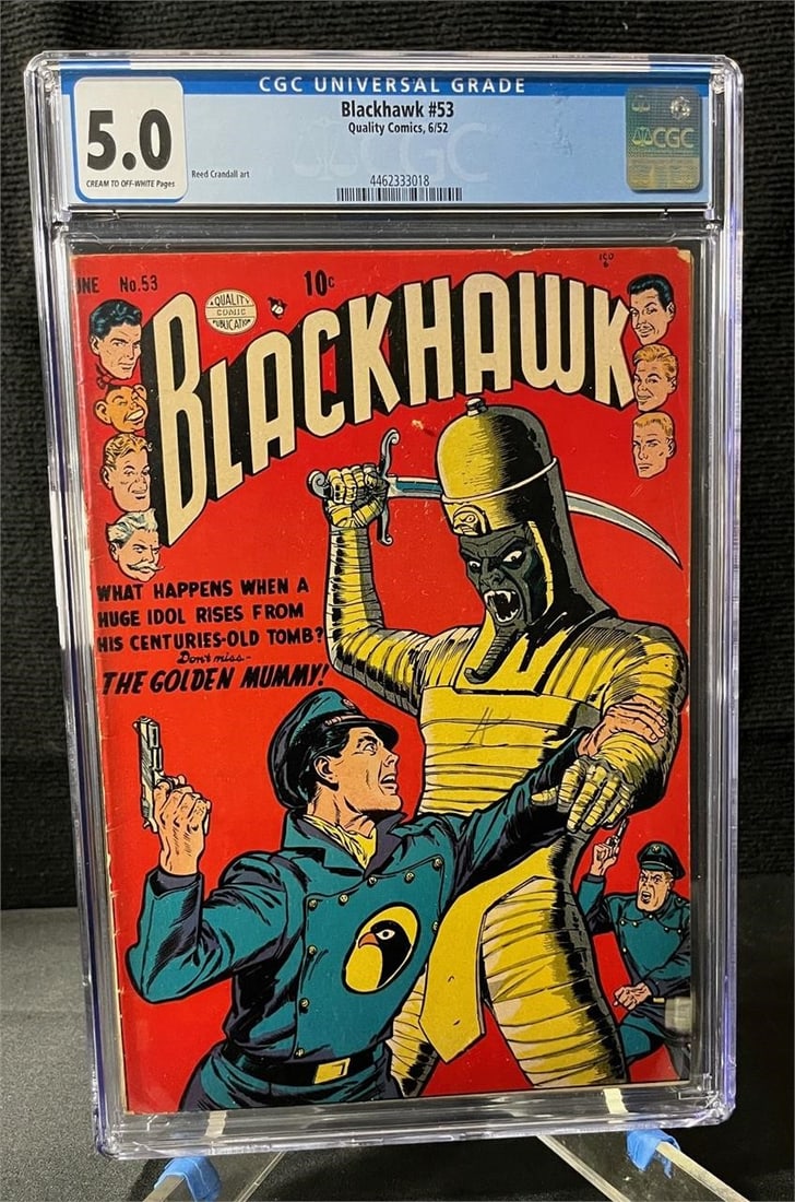 Blackhawk 53 Golden Age Comic CGC 5.0 (1 of 1)