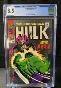 Hulk 107 Silver Age Marvel Comic CGC 8.5