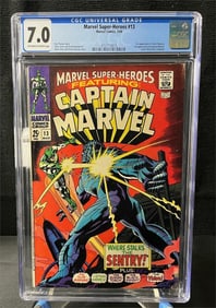 Marvel Super Heroes 13 1st Carol Danvers CGC 7.0