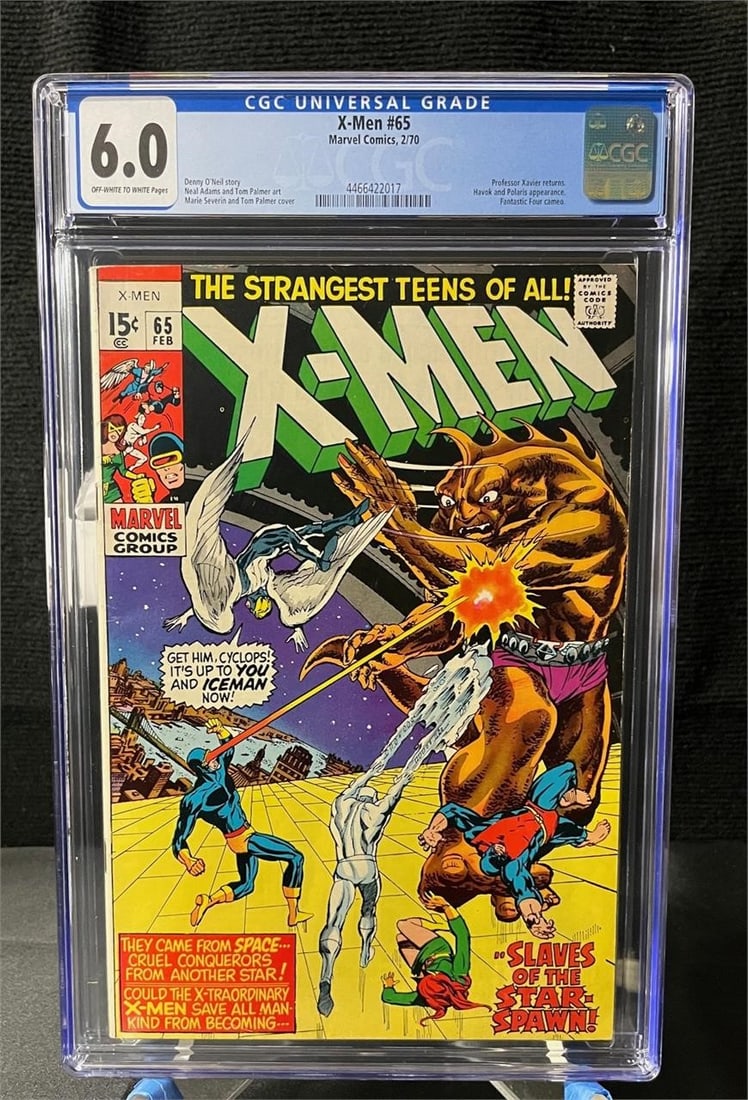 X-men 65 Professor Xavier Returns CGC 6.0 Comic (1 of 1)