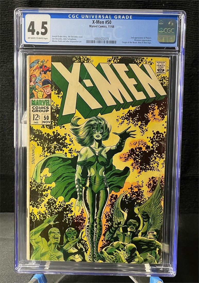 X-men 50 2nd app Polaris CGC 4.5 Silver Age Comic (1 of 1)