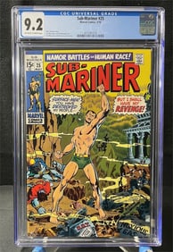 Sub-Mariner 25 CGC 9.2 High Grade Marvel!