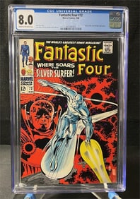 Fantastic Four 72 Marvel Silver Age Comic CGC 8.0
