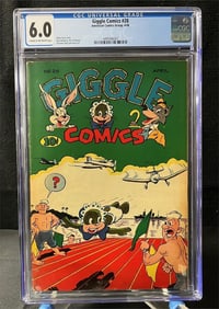 Giggle Comics 28 Golden Age Comic CGC 6.0