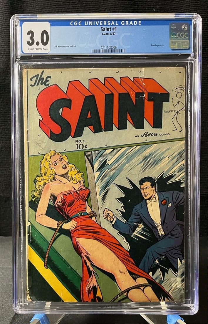 Saint 1 CGC 3.0 Classic Bondage Cover (1 of 1)