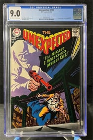 Unexpected 105 CGC 9.0 DC Silver Age Horror Comic