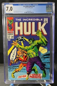 Hulk 103 Silver Age Comic CGC 7.0