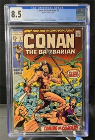 Conan the Barbarian 1 CGC 8.5 Comic