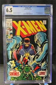 X-men 57 1st App Howard Trask CGC 6.5 Comic
