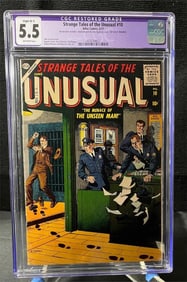 Strange Tales of the Unusual CGC 5.5 Restored