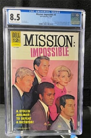 Mission Impossible 4 CGC 8.5 Silver Age Comic
