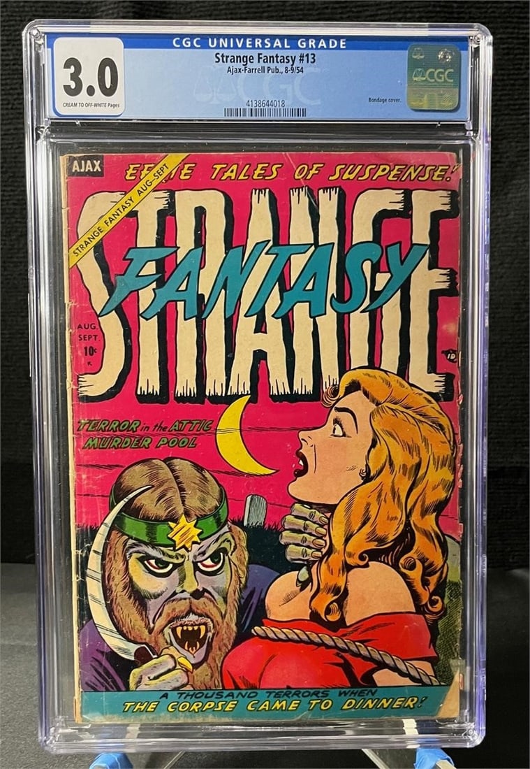 Strange Fantasy 13 Pre-Code Bondage Cover CGC 3.0 (1 of 1)