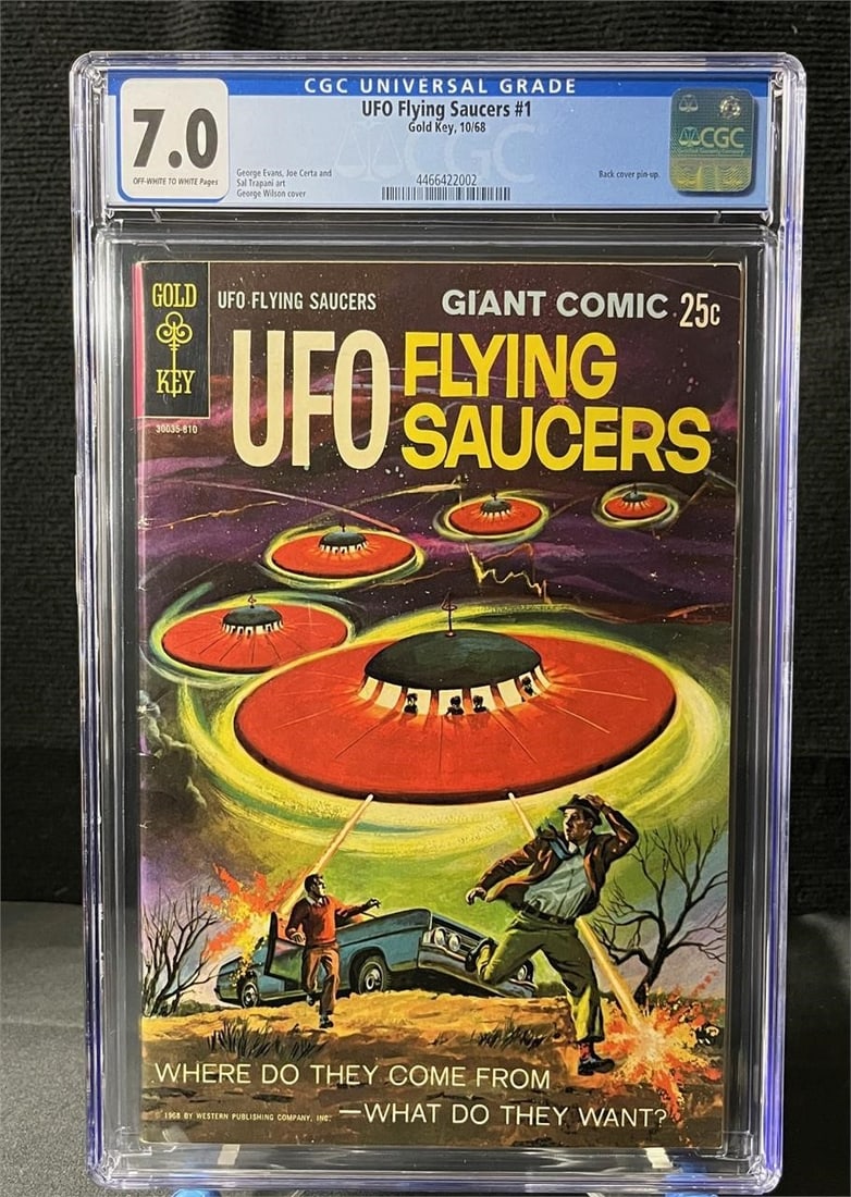 UFO Flying Saucers 1 CGC 7.0 Silver Age Comic (1 of 1)