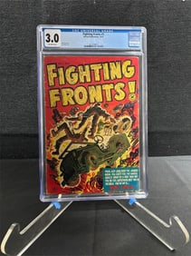 Fighting Forces 3 Pre-Code War Comic CGC 3.0
