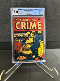Thrilling Crime Cases 43 LB Cole Art CGC 6.0