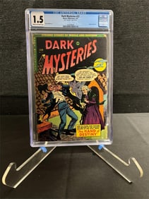 Dark Mysteries 26 Pre-Code Horror CGC 1.5