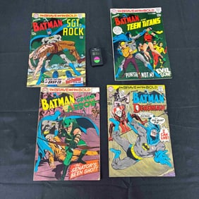 Batman Brave & the Bold 83-86 Silver Age Comics