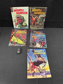 Mighty Samson Gold Key Silver Age Comic Books