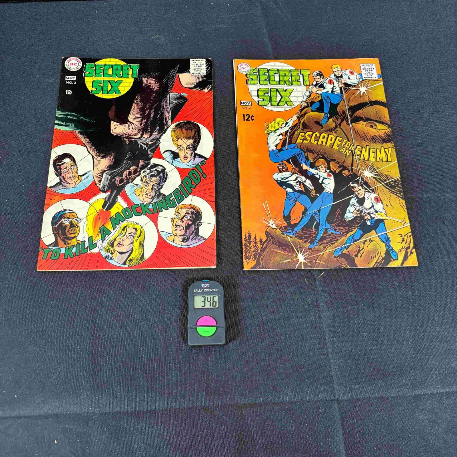 Secret Six 3 & 4 DC Silver Age Comic Books (1 of 1)