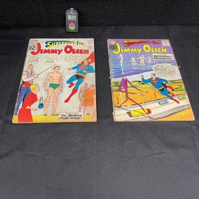 Jimmy Olsen 63 & 65 Superman Silver Age Comics