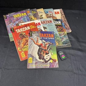 Gold Key Silver Age Tarzan Comic Books