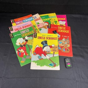 Gold Key Uncle Scrooge Silver Age Comic Books