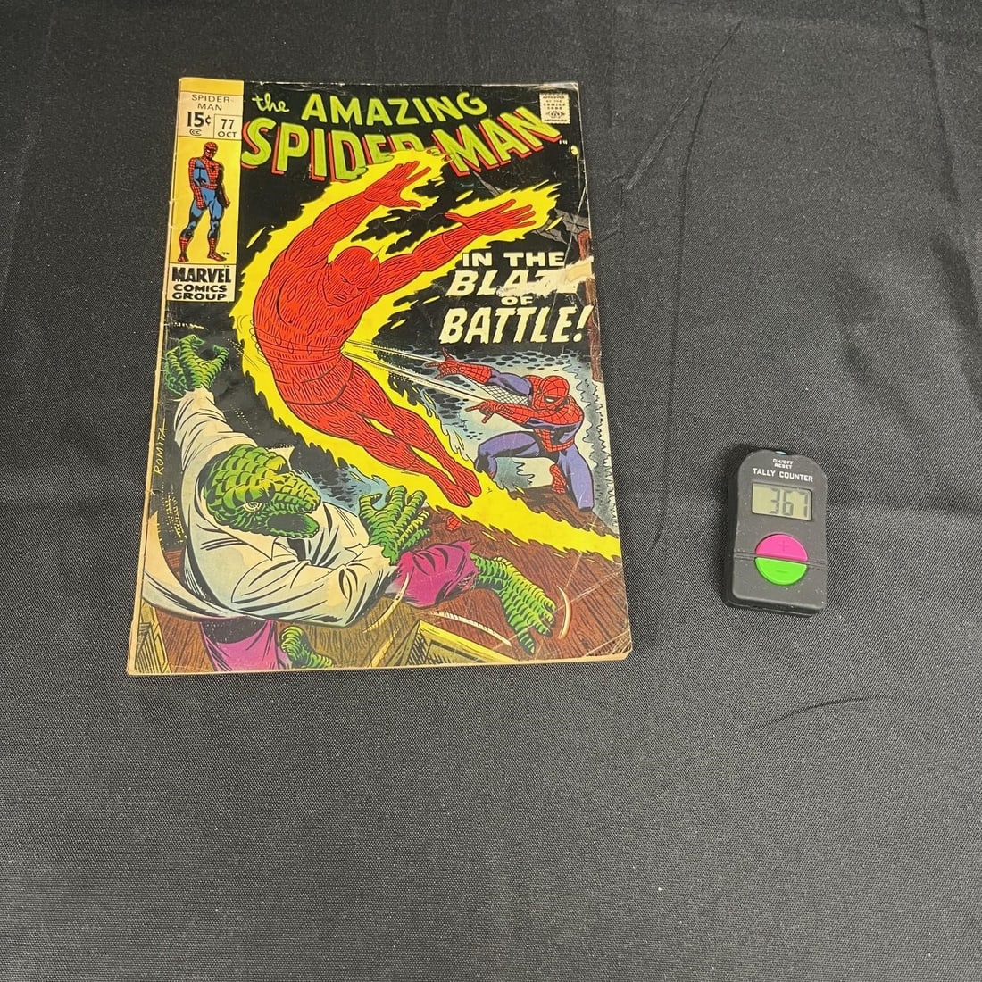 Amazing Spider-man 77 Silver Age Comic Book (1 of 2)