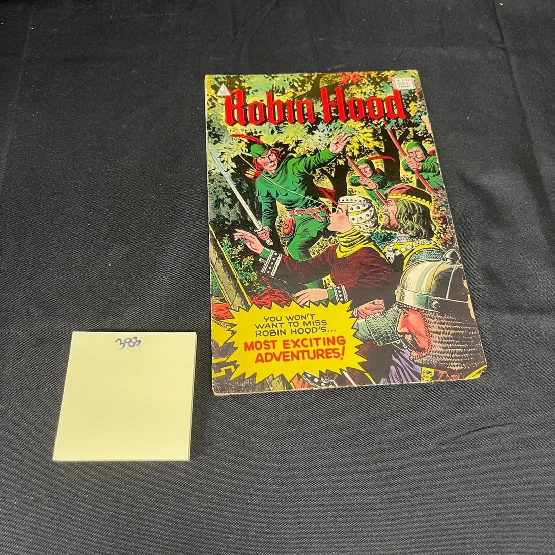 Robin Hood 9 Golden Age Comic Book (1 of 2)