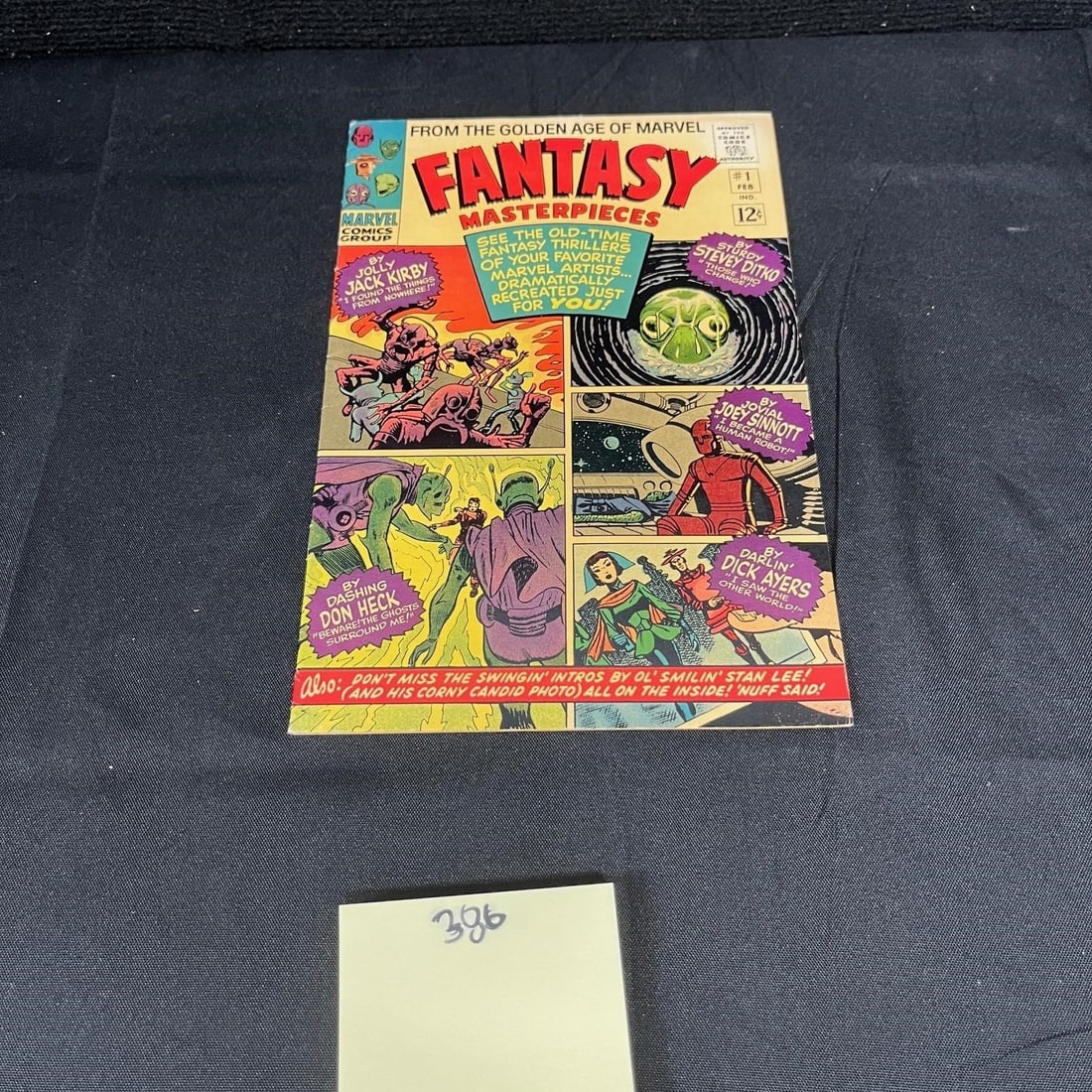 Fantasy Masterpieces 1 Marvel Silver Age Comic (1 of 2)