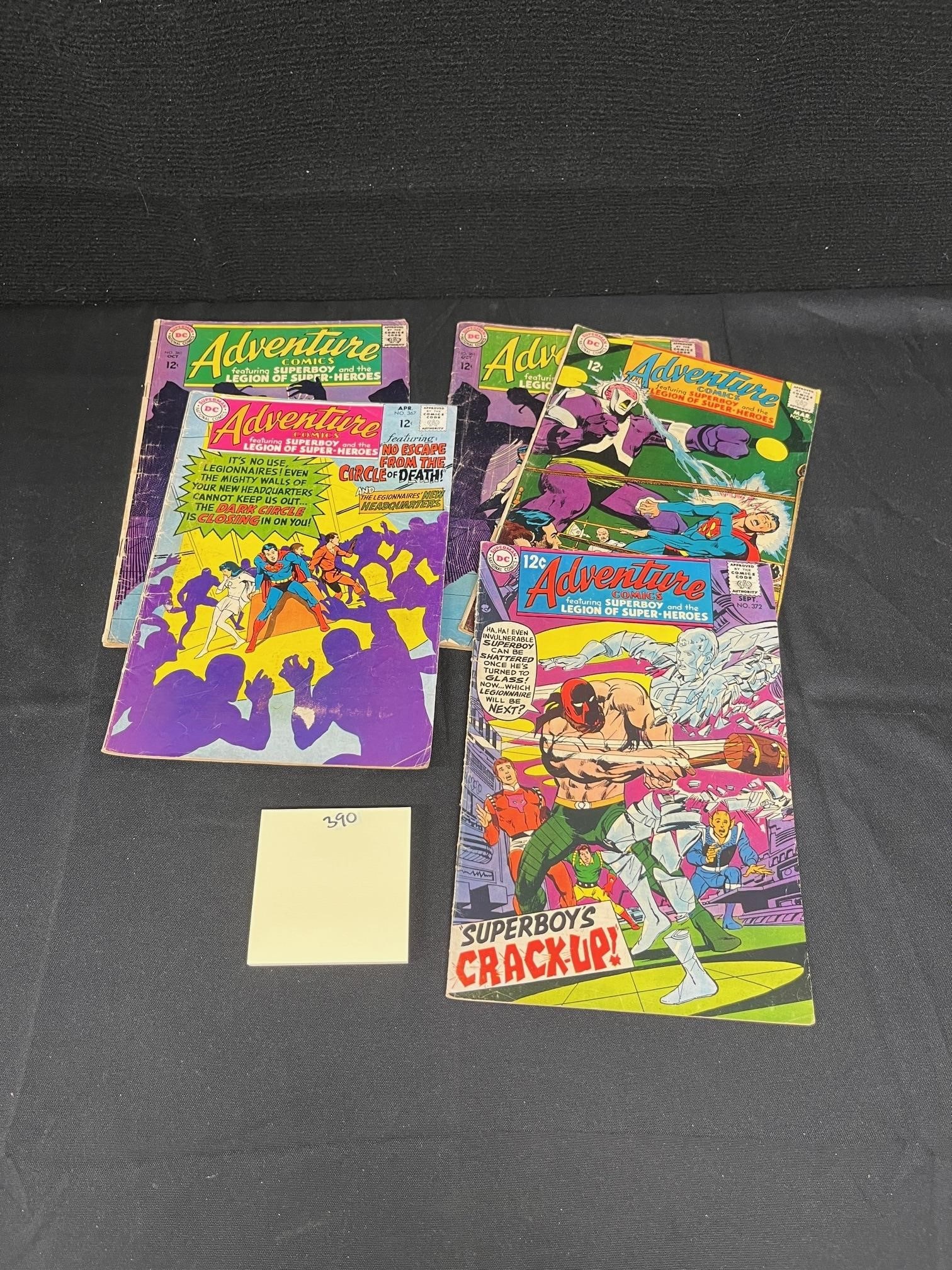 Adventure Comics DC Silver Age Comic Book Lot (1 of 2)