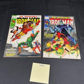 Iron Man 14 & 15 Marvel Silver Age Comics