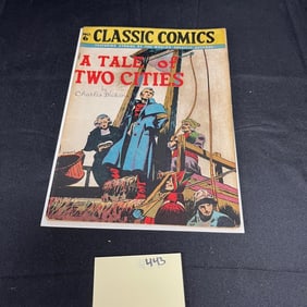 Classic Comics 6 Tale of Two Cities Golden Age