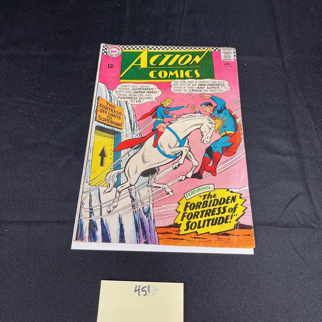 Action Comics 336 DC Silver Age Superman Comic (1 of 2)