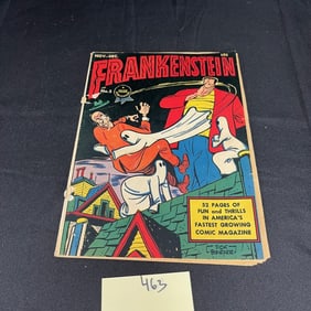 Frankenstein 5 Pre-Code Horror Detached cover