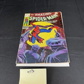 Amazing Spider-man 70 Marvel Silver Age Comic Book