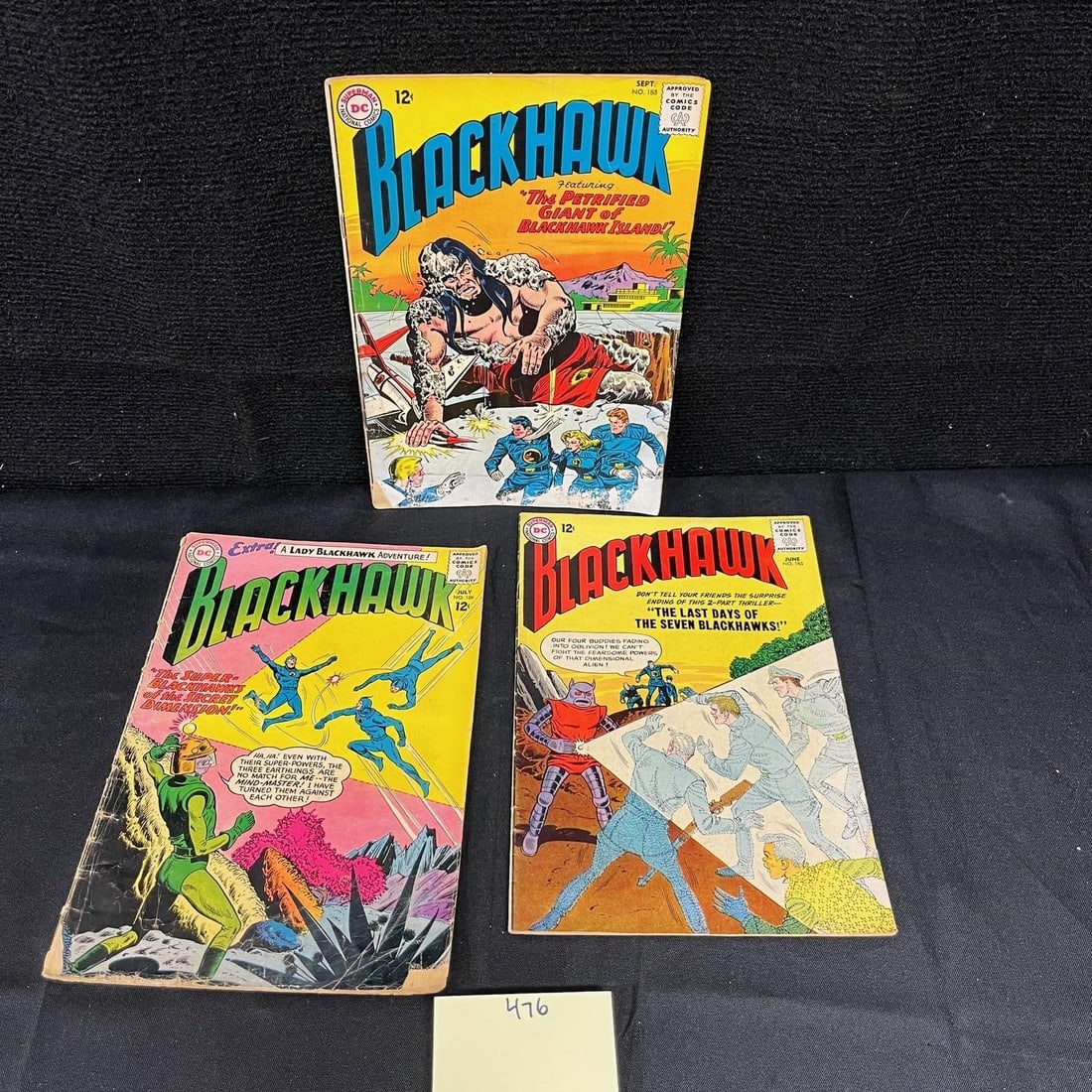 Blackhawk DC Silver Age Comic Books (1 of 2)