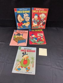 Uncle Scrooge Dell Silver Age Comic Lot