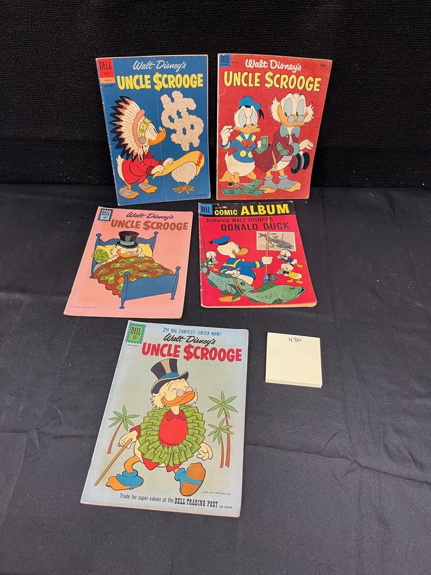 Uncle Scrooge Dell Silver Age Comic Lot (1 of 2)