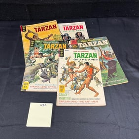Tarzan Gold Key Silver Age Comic Lot