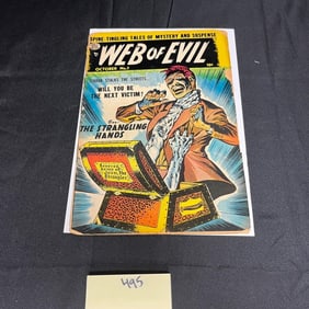 Web of Evil 7 Pre-Code Horror Comic Book