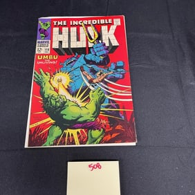 Hulk 110 Marvel Silver Age Super-Hero Comic