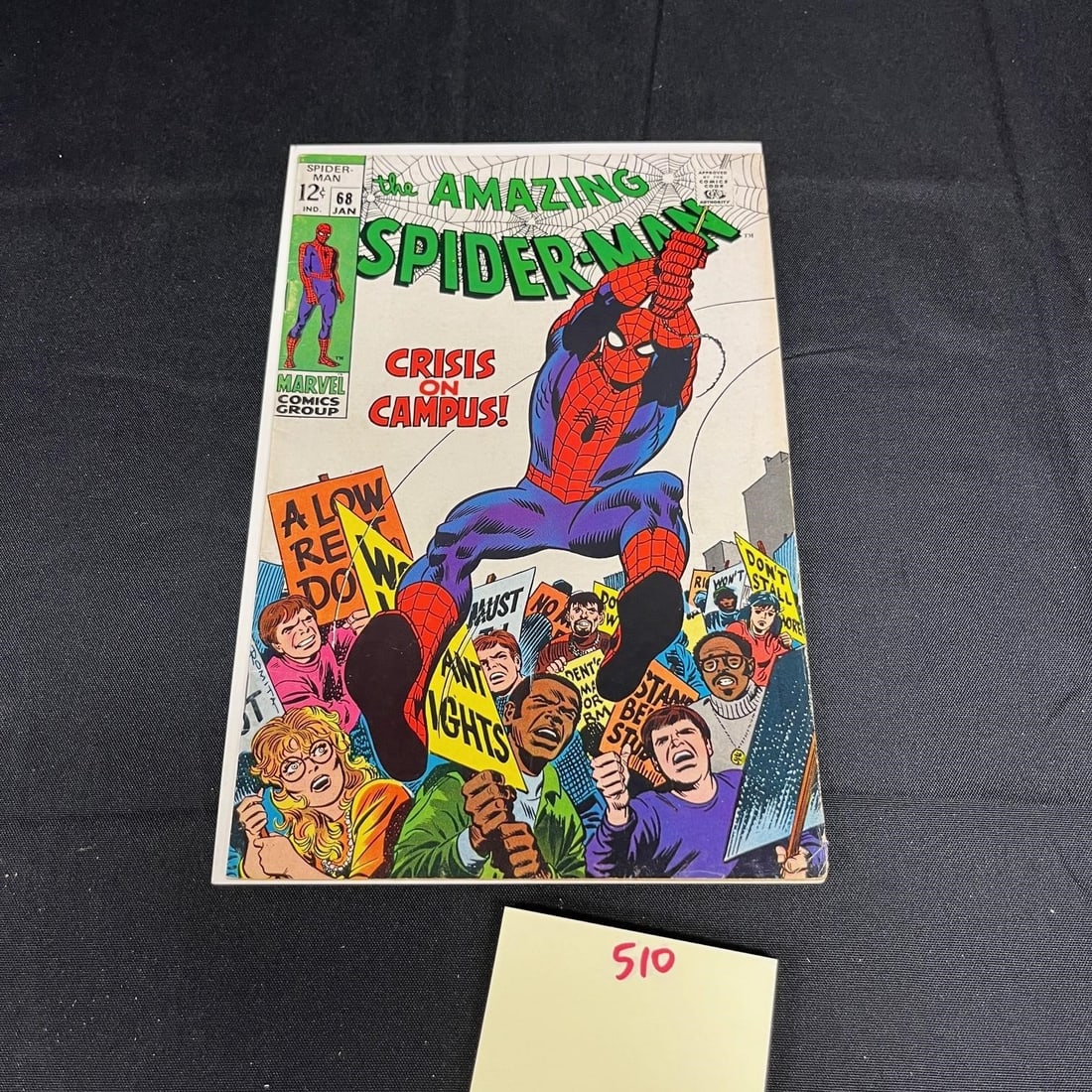 Amazing Spider-man 68 Marvel Super-Hero Comic (1 of 2)