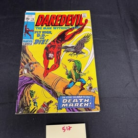 Daredevil 76 Marvel Silver Age Comic Book