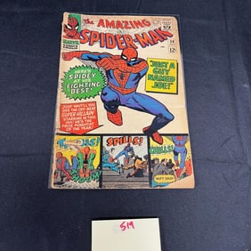Amazing Spider-man 38 Marvel Silver Age Comic