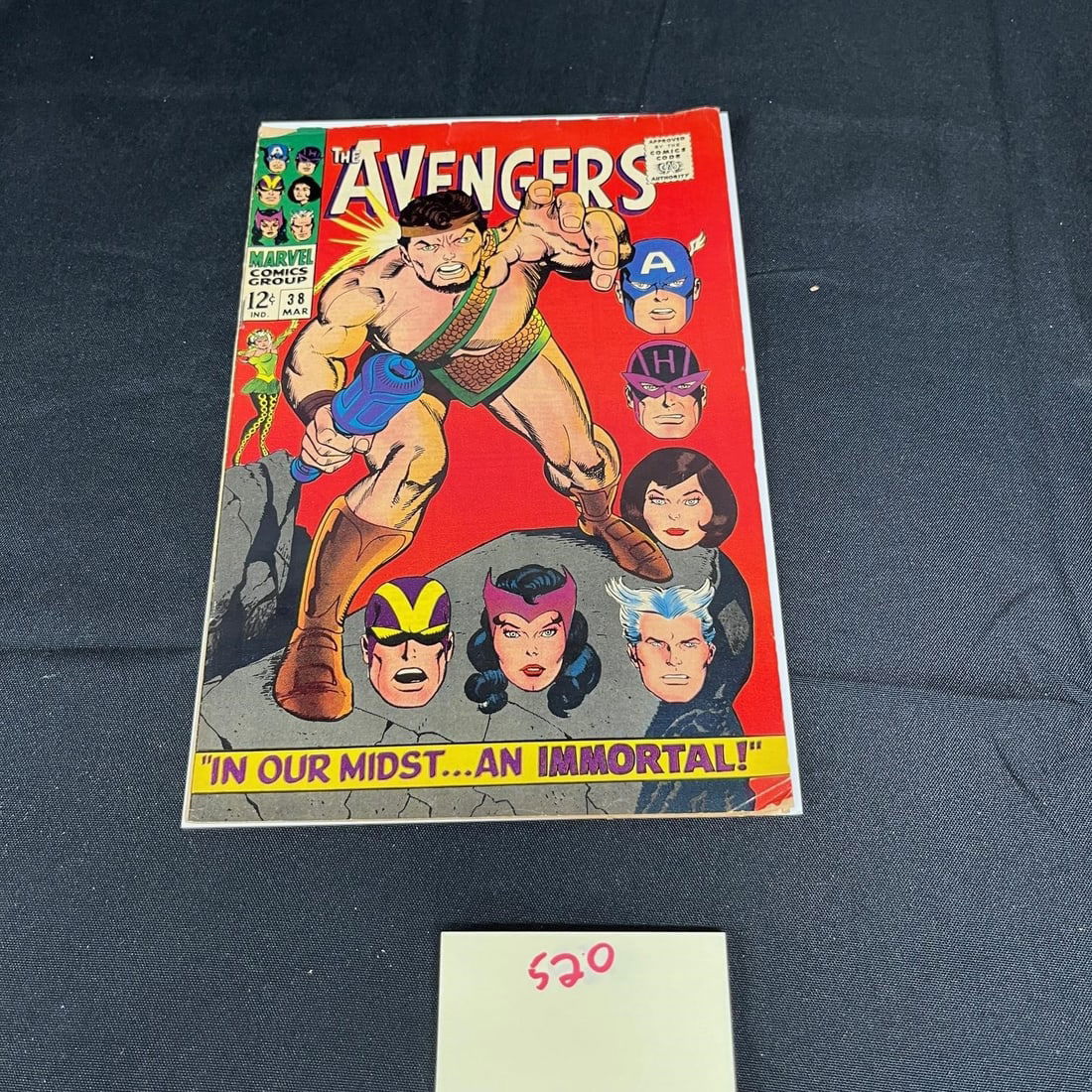 Avengers 38 Marvel Silver Age Comic (1 of 2)