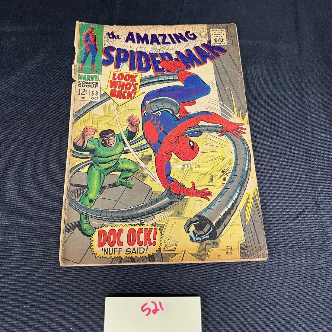 Amazing Spider-man 53 Marcel Silver Age Comic (1 of 2)