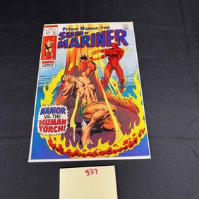 Sub Mariner 14 Marvel Silver Age Comic Book
