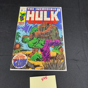 Hulk 121 vs Glob Marvel Comic Book