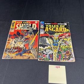 Tales of Asgard 1 & Nick Fury Silver Age Comics