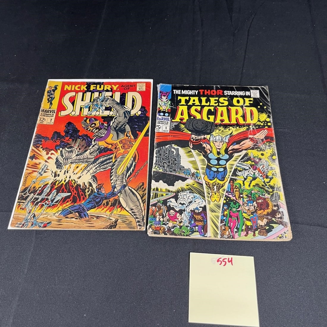 Tales of Asgard 1 & Nick Fury Silver Age Comics (1 of 2)